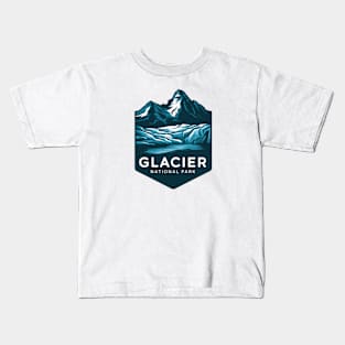 Glacier Montana's National Park Kids T-Shirt